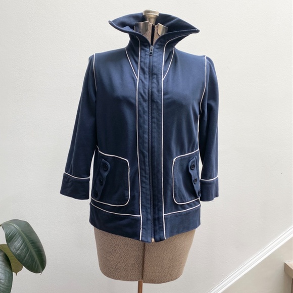 Vintage Jones New York Zip-Up Top - Picture 3 of 11